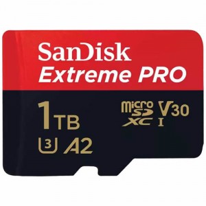 Карта памяти MicroSDXC SanDisk Extreme Pro 1Tb (SDSQXCD-1T00-GN6MA)  (14240)